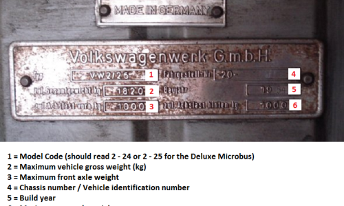 VW Deluxe Microbus Samba Bus chassis plate.png