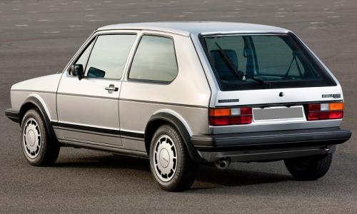 VW MK1 Golf GTI Campaign Edition in Diamond Silver Metallic UK rear.jpg