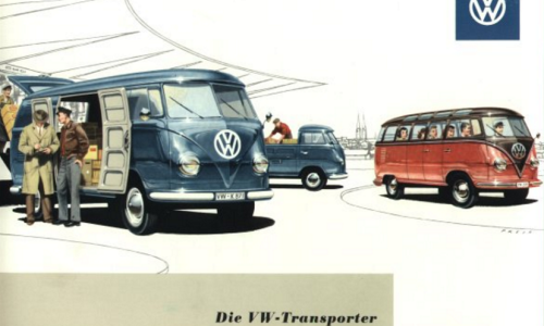 Volkswagen Deluxe Microbus Samba Bus original brochure advertisement 1955 - 1958 (1).png