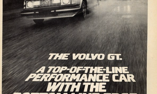 Volvo 242 GT advertisement top of the line performance car.png.png