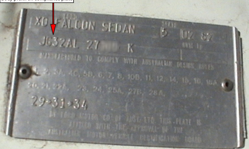 XD Ford ESP data plate body prefix number and model number location (2).png