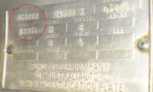 XD Ford ESP data plate body prefix number and model number location (3).png