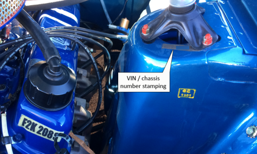 XW Ford Falcon GT Chassis VIN stamping shock tower image.png