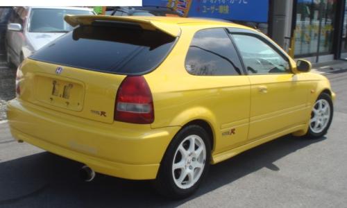 Yellow EK9 back civic.jpg