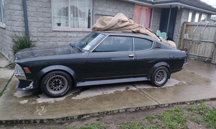  Mitsubishi Galant GTO Hardtop dark green for sale NZ. 2022jpg (1).jpg