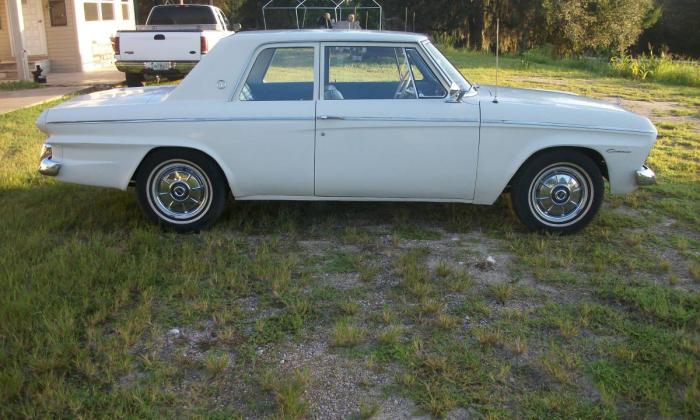 1964 Studebaker Commander 2 door for sale white 6 cylinder (1).jpg