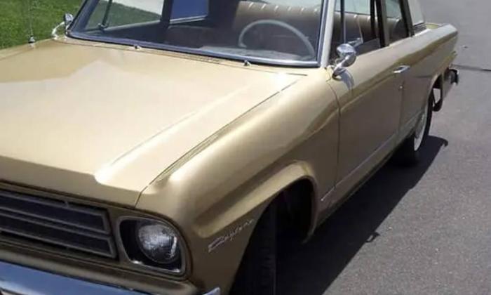 1966 Studebaker Daytona 6 cylinder Yukon Gold (1).jpg