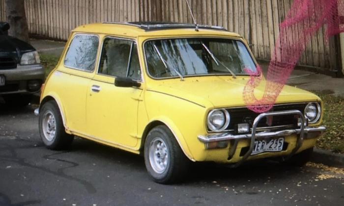 1977 Leyland Mini S yellow for sale (1).jpg