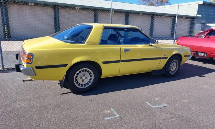 1979 Chrysler Mitsubishi scorpion coupe yellow original low ks (14).jpg