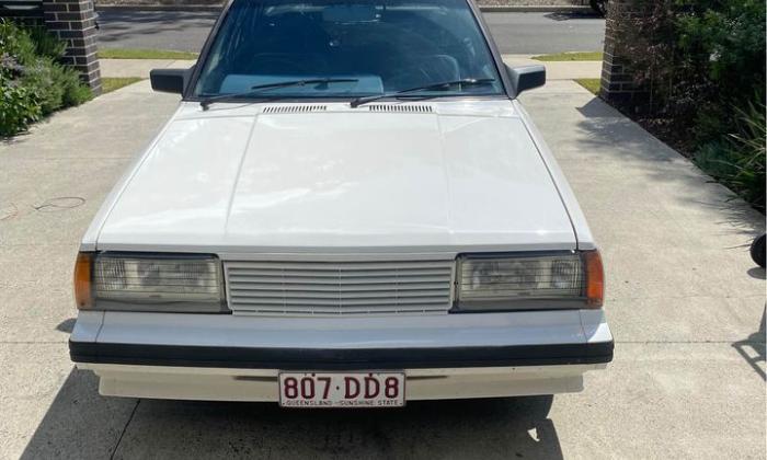 1984 Nissan Blueburd TRX for sale 2022 white sedan Sydney (1).jpg