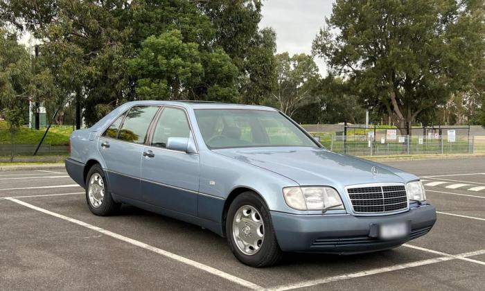 1992 W140 600SEL Australian Delivered Mercedes S class for sale blue (1).jpg