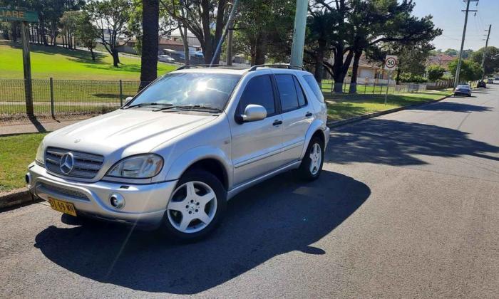 2001 ML55 AMG Silver for sale cheap (3).jpg