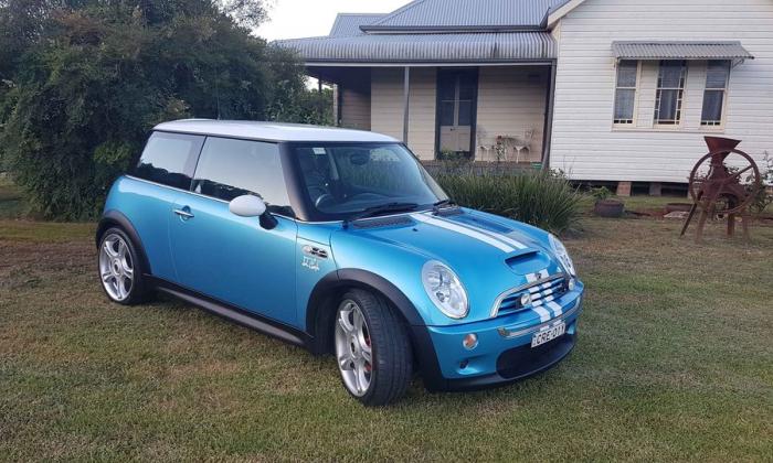 2006 Mini Cooper S R53 John Cooper Works rare Australia for sale blue (3).jpg