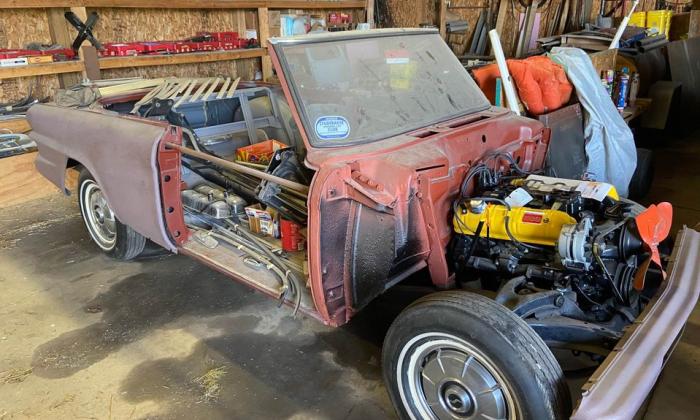 Daytona convertible project Studebaker 1964 for sale Woodville Ohio (1).jpg