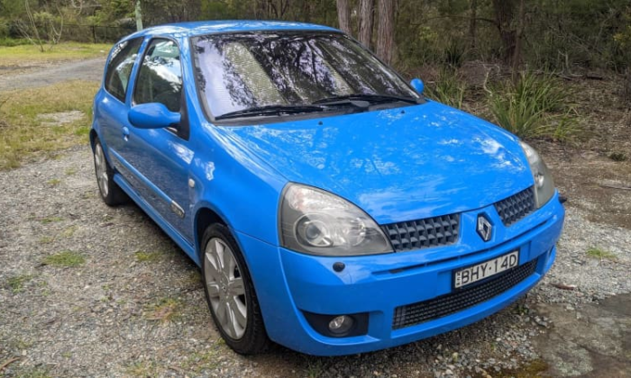 Foor sale Blue Renault Clio II RS 182 Australia (6).png