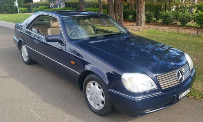 Mercedes S500 Coupe 1994 140 dark blue with beige trim for sale Australia  images (6).jpg