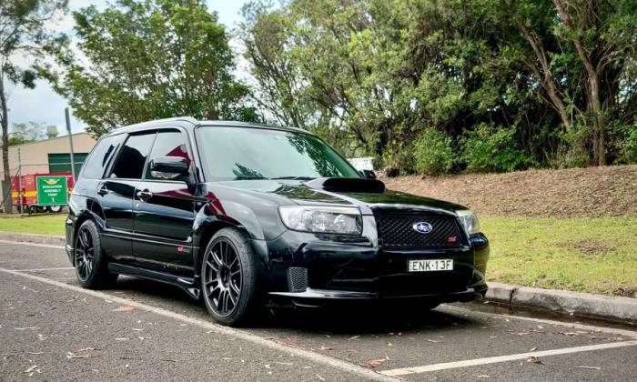 Subaru Forester STI 2006 black Australia (12).jpg