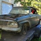 1964 Green unrestored Studebaker Daytona convertible USA (1).jpg