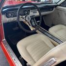 1964.5 Poppy Red Ford Mustang Coupe original white trim USA (10).jpg