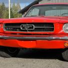 1964.5 Poppy Red Ford Mustang Coupe original white trim USA (6).jpg