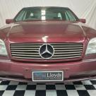 1996 Mercedes S500 coupe Maroon Australia 2023 (3).jpg