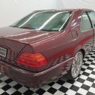 1996 Mercedes S500 coupe Maroon Australia 2023 (8).jpg
