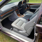1997 Burgundy purple Mercedes CL500 C140 coupe Australia (9).png