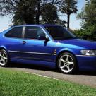 Blue Saab Viggen coupe hatch for sale Australia 2000 model Blue (5).jpg