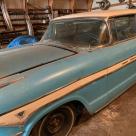 Blue and white Hudson Hollywood Hardtop Coupe 1957 barn find unrestored (9).jpg