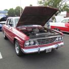Bordeaux red 1964 Studebaker Daytona Sports Sedan with white roof 2023 (1).jpg