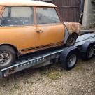 Bronze Yellow Mini 1275 GT for sale 1970 unrestored barn find (10).jpg