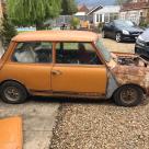Bronze Yellow Mini 1275 GT for sale 1970 unrestored barn find (2).jpg