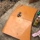 Bronze Yellow Mini 1275 GT for sale 1970 unrestored barn find (8).jpg