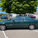 Mercedes C140 W140 coupe aspen Green 1999 rare (13).png