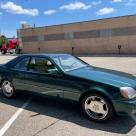 Mercedes C140 W140 coupe aspen Green 1999 rare (2).png
