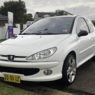 White Peugeot 206 GTi 180 2004 model for sale Australia (10).png