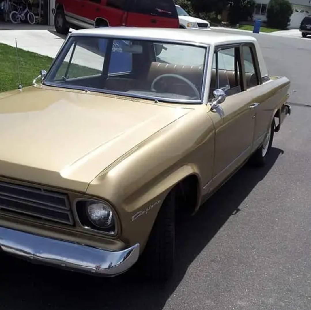 1966 Studebaker Daytona 6 cylinder Yukon Gold (1).jpg