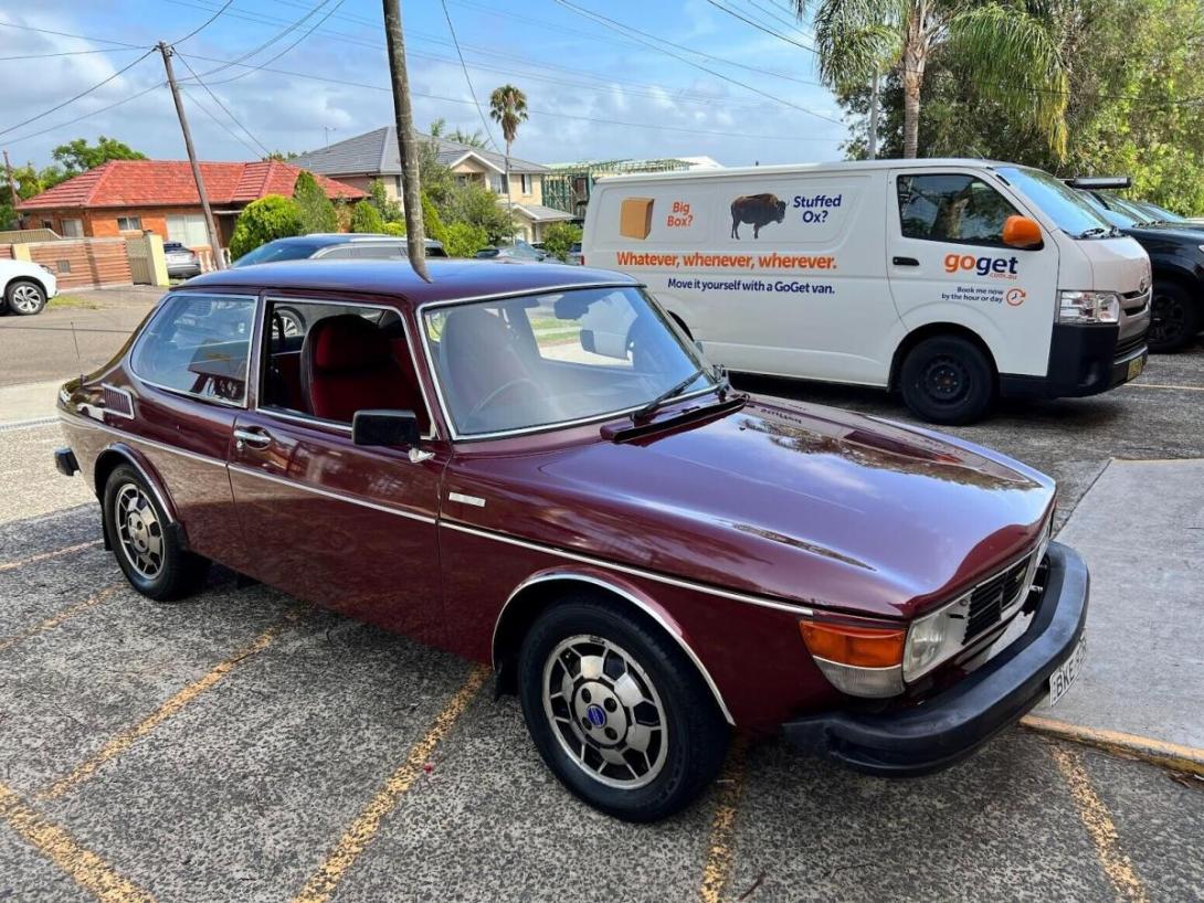 1977 Saab 99 EMS Cardinal Red (maroon) for sale Australia (1).jpg