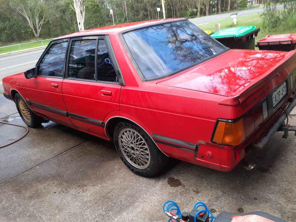 1985 Nissan Bluebird TRX red unrestored solid Sydney (1).jpg