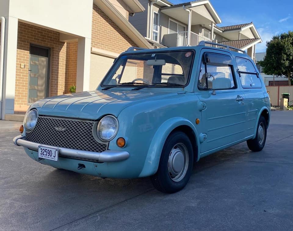 1989 Nissan Pao Aque Grey Australia Sydney (1).jpg
