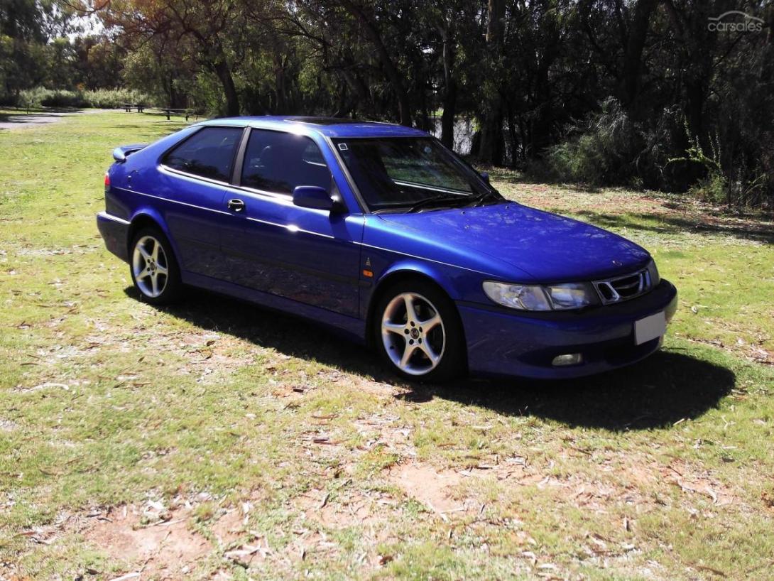 Blue Saab Viggen coupe hatch for sale Australia 2000 model Blue (1).jpg