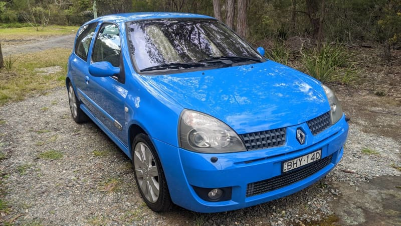 Foor sale Blue Renault Clio II RS 182 Australia (6).png