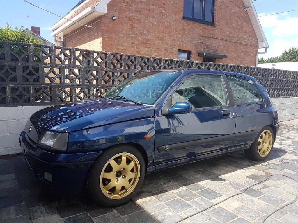 For sale 1994 Renault Williams Clio Phase II 2 blue Belgium (2).jpg