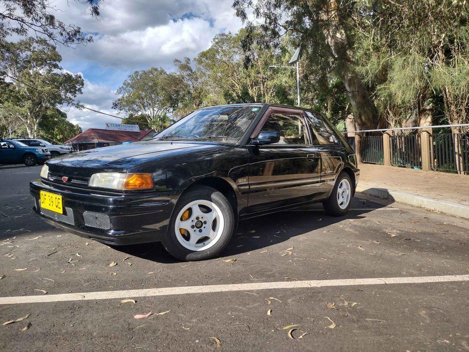 For sale Mazda BG GTX hatch import to Australia black (8).jpg