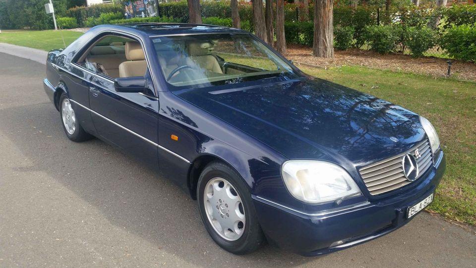 Mercedes S500 Coupe 1994 140 dark blue with beige trim for sale Australia  images (6).jpg