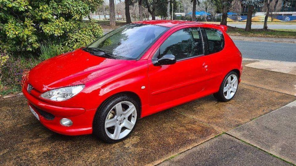 Red 2004 Peugeot 206 GTi for sale Canberra Australia rare (2).jpg