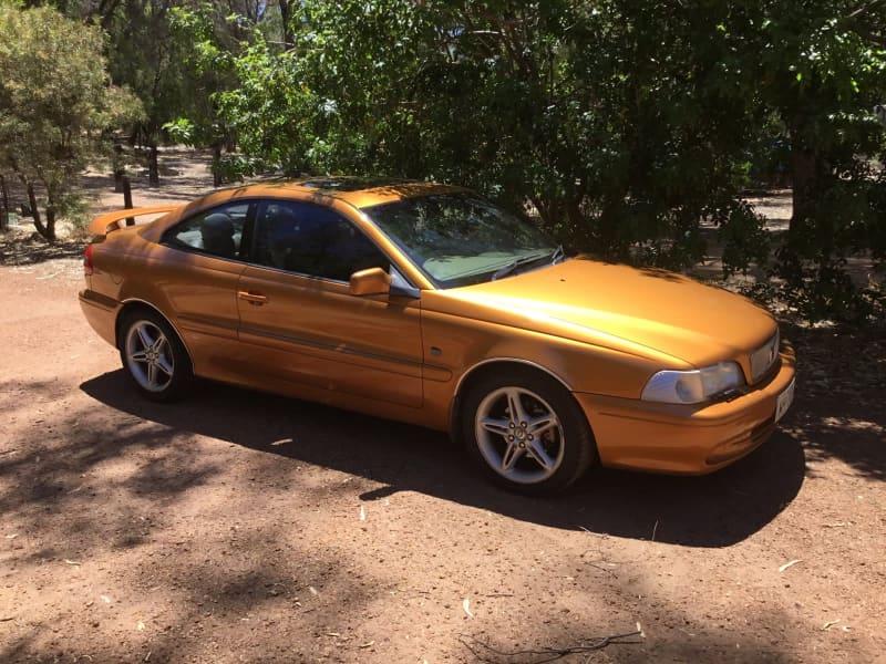 Saffron Volvo C70 coupe for sale RHD Australia gold (1).jpg