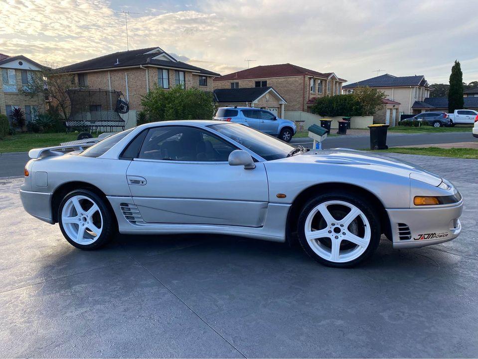 Silver 1990 Mitsubishi GTO 3000 GT coupe Australia import (4).jpg
