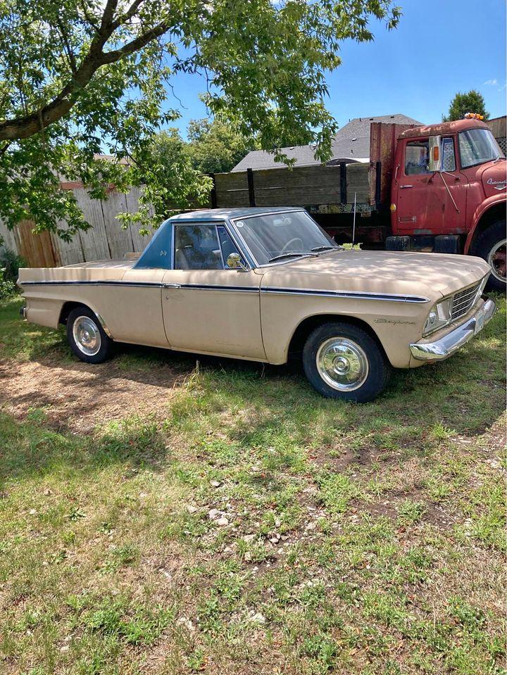 Studebaker Daytona custom puckup ute for sale white blue 2023 USA (1).jpg