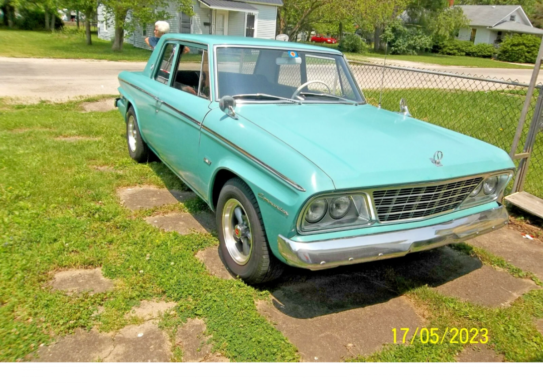 Turquoise 1965 Studebaker Commander 2 door for sale 2025 (1).png